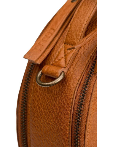 Bolsa de ombro redonda Muud Bella - Whisky