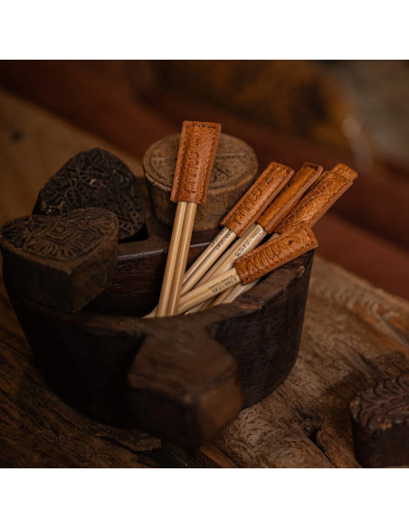 Pontas para agulhas de tricô Muud Chris - Whisky