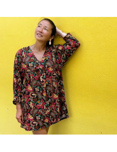Tecido viscose flamê Bohemian - My Dress Made 2