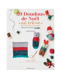 Livro 20 bonecos de Natal em tricô