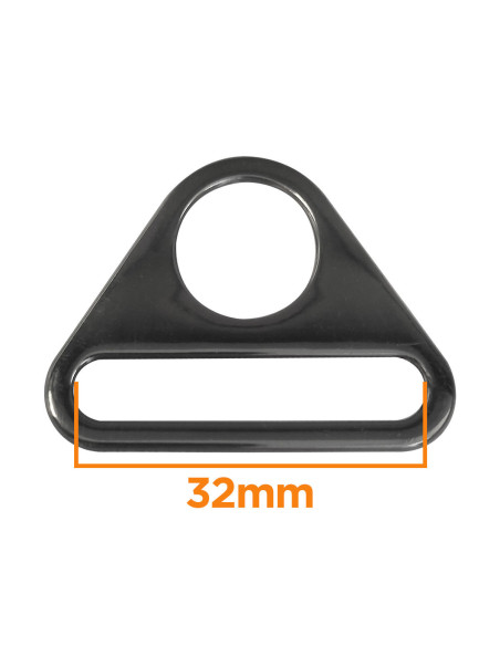 Anel triangular passando 32 mm - Cano de fuzil
