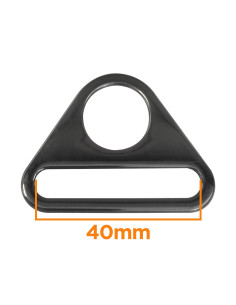 Anel triangular passando 40 mm - Cano de fuzil