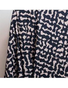 Tecido viscose Ekko Deep Charcoal - Atelier Brunette