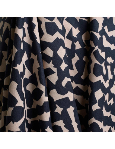 Tecido viscose Ekko Deep Charcoal - Atelier Brunette