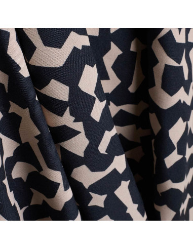 Tecido viscose Ekko Deep Charcoal - Atelier Brunette