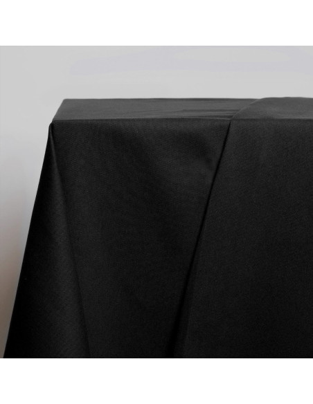 Tecido gabardine de algodão light Black - Atelier Brunette