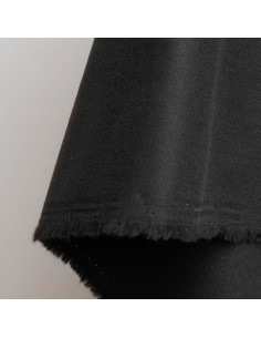 Tecido gabardine de algodão light Black - Atelier Brunette 2