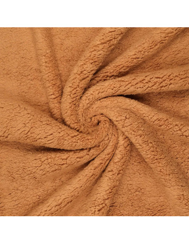 Tecido sherpa - Ocre