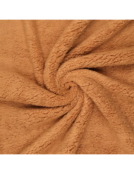 Tecido sherpa - Ocre