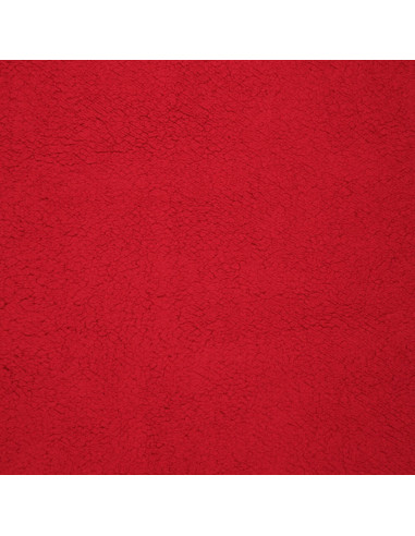 Tecido sherpa - Vermelho