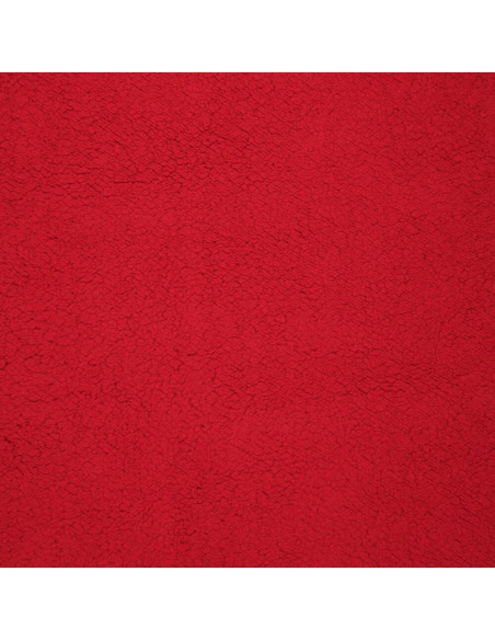 Tecido sherpa - Vermelho