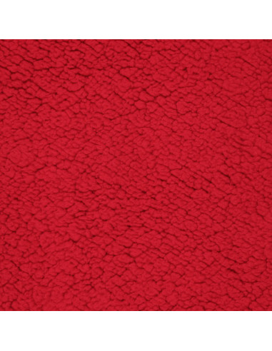 Tecido sherpa - Vermelho