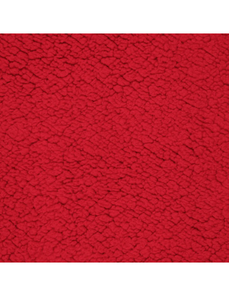 Tecido sherpa - Vermelho