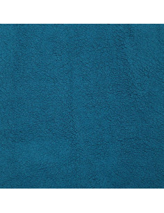 Tecido sherpa - Azul petróleo 2