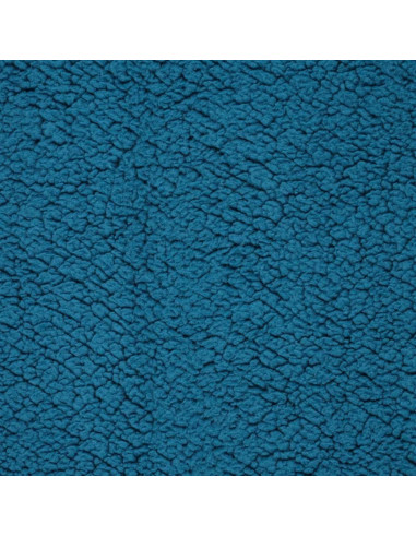 Tecido sherpa - Azul petróleo