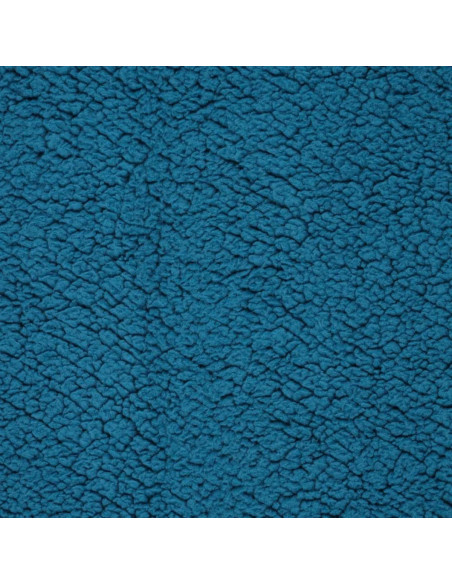 Tecido sherpa - Azul petróleo