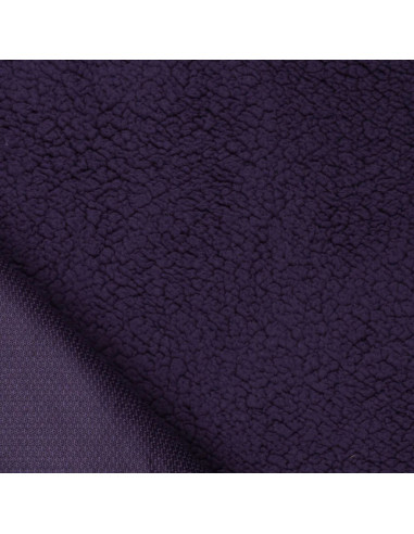 Tecido sherpa - Roxo escuro