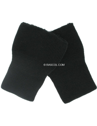 Conjunto de 2 pulseiras tricotadas - Preto