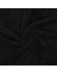 Tecido sherpa - Preto