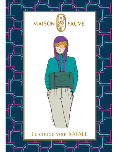 Padrão de corta-vento Rafale - Maison Fauve
