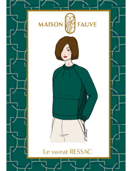 Padrão de moletom Ressac - Maison Fauve