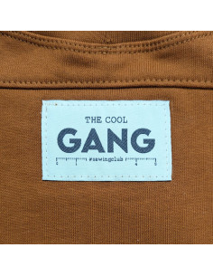 Conjunto de 6 etiquetas tecidas - The Cool Gang 2
