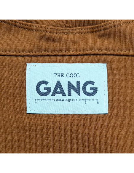 Conjunto de 6 etiquetas tecidas - The Cool Gang