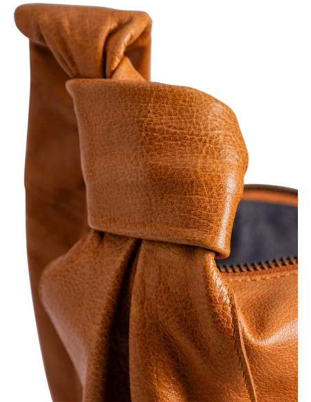 Bolsa de mão com zíper Muud Fate - Whisky