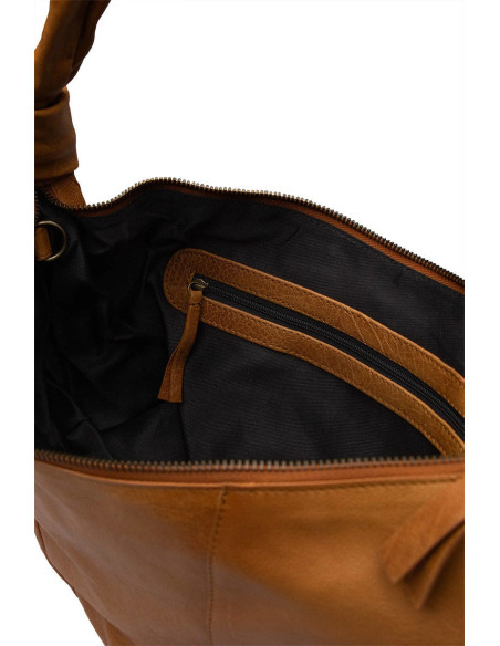 Bolsa de mão com zíper Muud Fate - Whisky