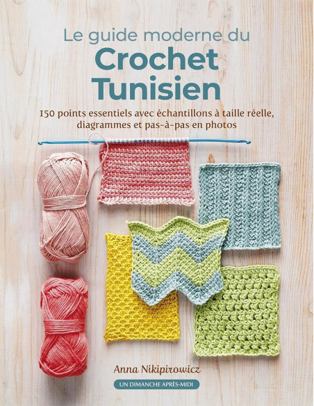 Livro o guia moderno do crochê tunisiano
