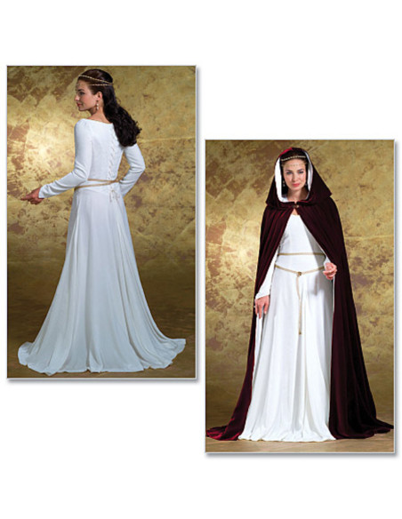 Molde de vestido Camelot - Butterick 4377