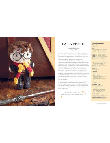 Livro Harry Potter: a magia do crochê amigurumi