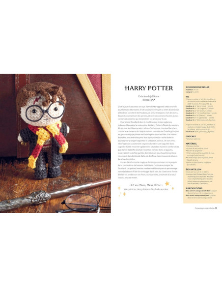 Livro Harry Potter: a magia do crochê amigurumi