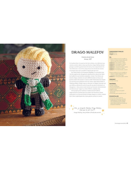 Livro Harry Potter: a magia do crochê amigurumi