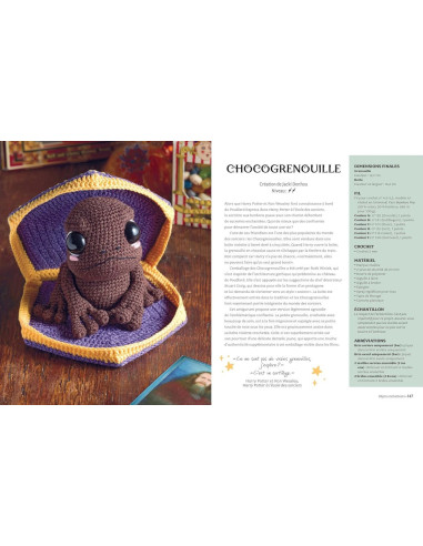 Livro Harry Potter: a magia do crochê amigurumi