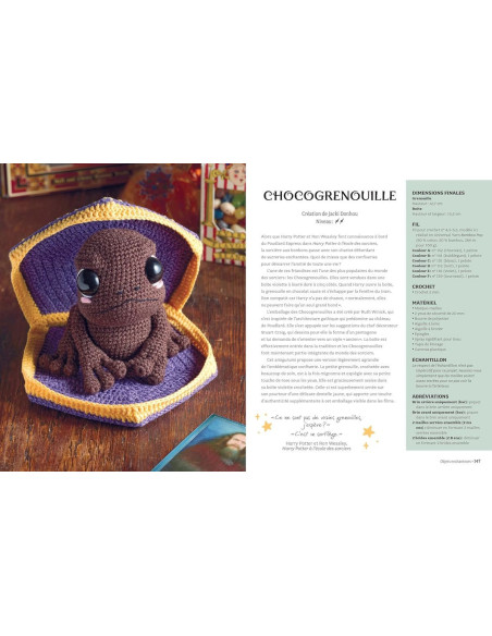 Livro Harry Potter: a magia do crochê amigurumi