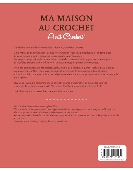 Livro minha casa em crochê
