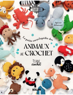 Livro a pequena enciclopédia dos animais em crochê
