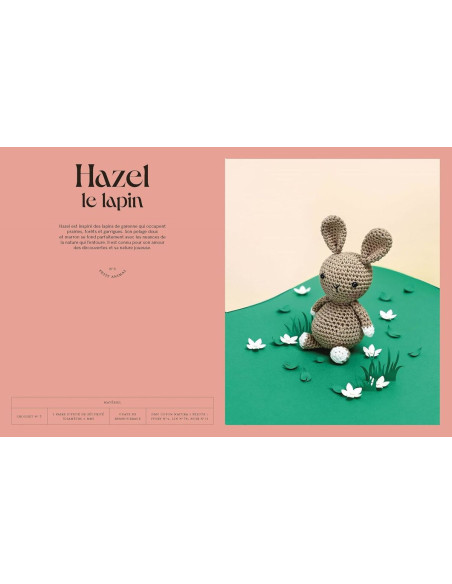 Livro a pequena enciclopédia dos animais em crochê