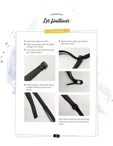 Livro de pequenas roupas para costurar: Calcinha, sutiã, pijama, body, fato de banho