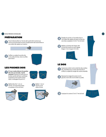 Livro costurar o jeans