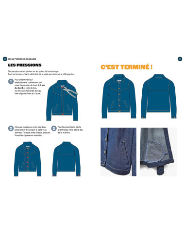 Livro costurar o jeans