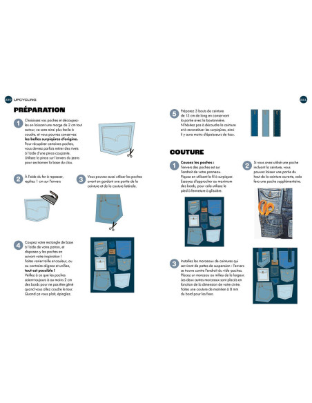 Livro costurar o jeans