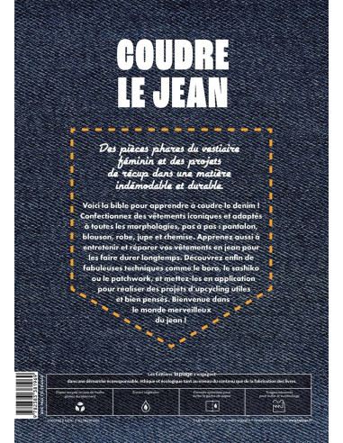 Livro costurar o jeans