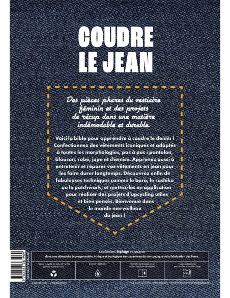 Livro costurar o jeans