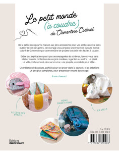 Livro o pequeno mundo para costurar de Clémentine Collinet 2