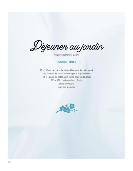 Livro o pequeno mundo para costurar de Clémentine Collinet