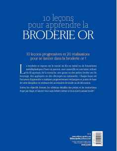 Livro 10 lições para aprender bordado em ouro 2