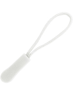 Cordão de puxar para fecho de correr - Branco