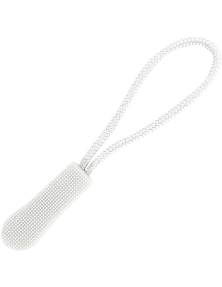 Cordão de puxar para fecho de correr - Branco